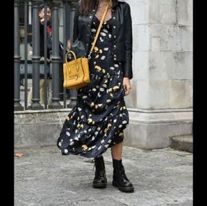 Spenser Jeremy sleeveless silk floral print dress